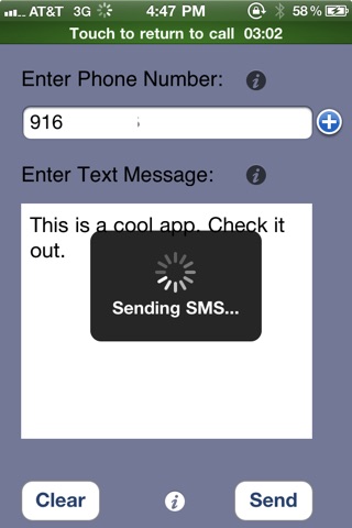 Send Unlimited SMS USA screenshot 4