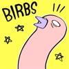 Weird Gross Birbs: Animated Stickers and GIFs
