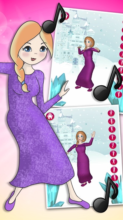 Dance with Snow Queen – Princess Dancing Game