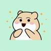 Animated Cute Fat Hamster Stickers