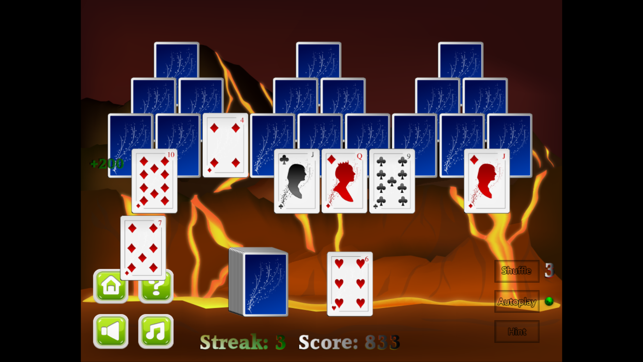 TriPeaks Solitaire card game(圖5)-速報App