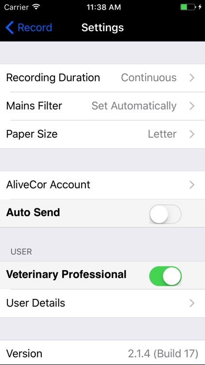 Veterinary AliveECG screenshot-3