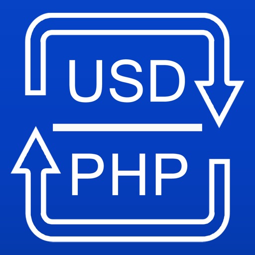 US Dollars / Philippine pesos currency converter icon