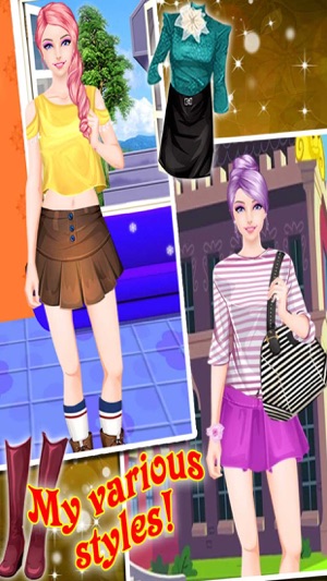 My High School Fashion Dressup Salon(圖3)-速報App