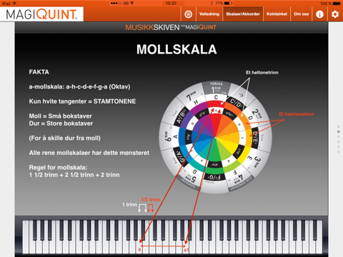 Musikkskiven - Forstå basisen i all musikk screenshot 2