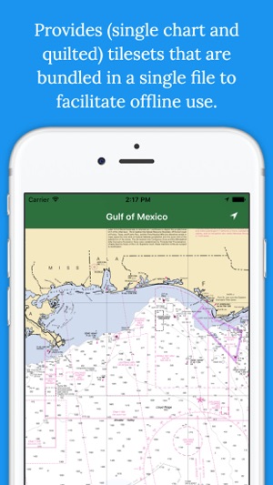 Marine Charts Offline: Gulf of Mexico (LOUISIANA)(圖2)-速報App