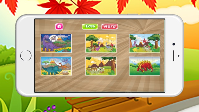 Kids Jigsaw Puzzles Games for World of Dinosaurs(圖3)-速報App