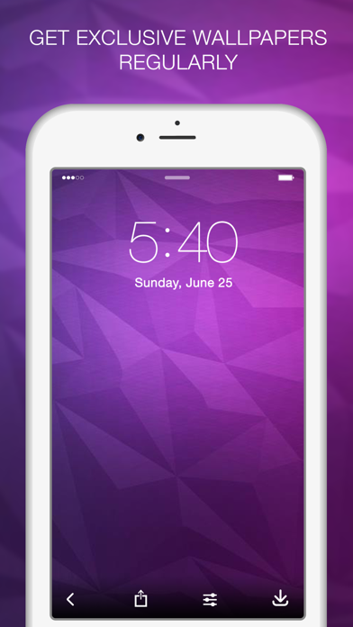 How to cancel & delete Polygon Wallpapers – Polygon Art Designs & Texture from iphone & ipad 3