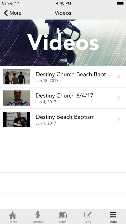 Destiny Church VB