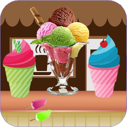 Ice cream puzzler game icon