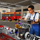 Big Bus Mechanic Simulator: Repair Engine Overhaul
