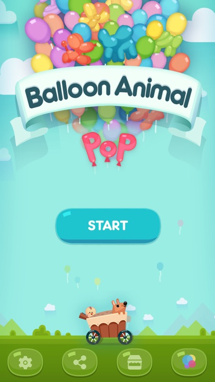 Balloon Animal Friends Pop: Bubble Blast King screenshot-4