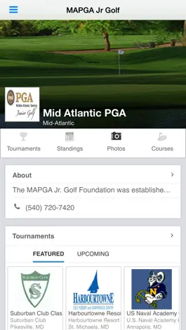 Game screenshot Middle Atlantic PGA Jr Tour mod apk