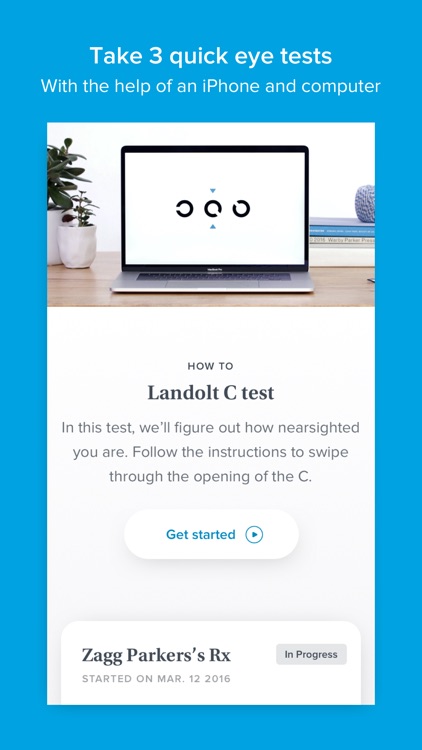Prescription Check by Warby Parker screenshot-3