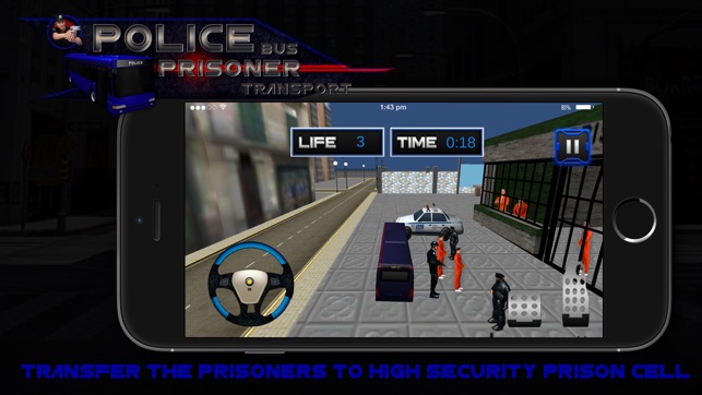 Police Bus Prisoner Transport(圖2)-速報App