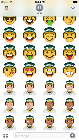 Oakland Baseball Stickers & Emojis(圖5)-速報App