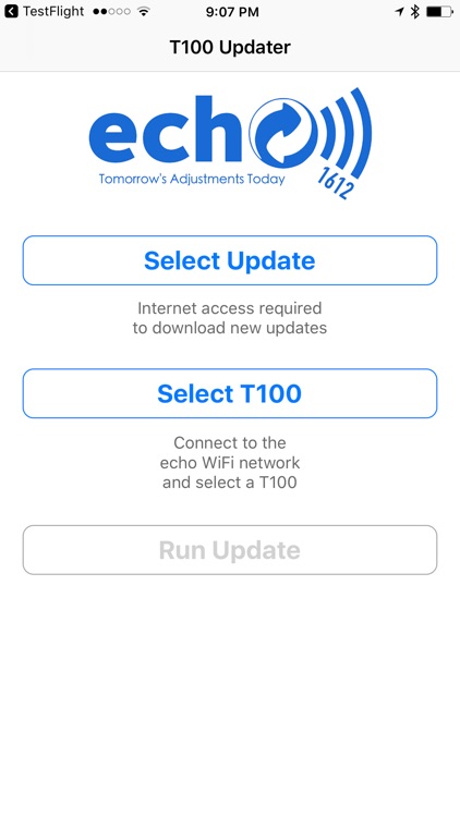 echo1612 - T100 Updater