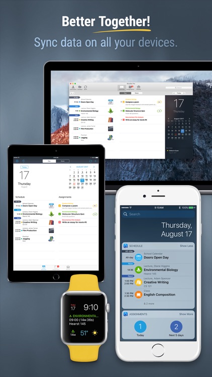 iStudiez Pro – Homework, Schedule, Grades screenshot-4