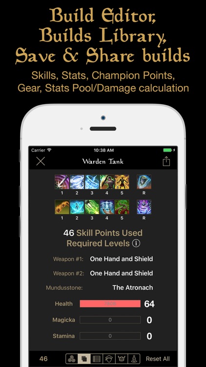 Database for The Elder Scrolls Online™