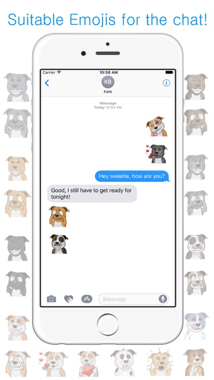 PitBullEmoji - Emoji keyboard & iMessage stickers