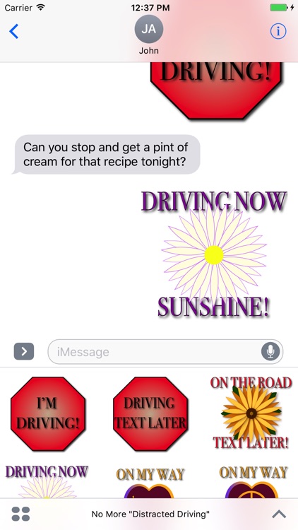 No More "Distracted Driving"