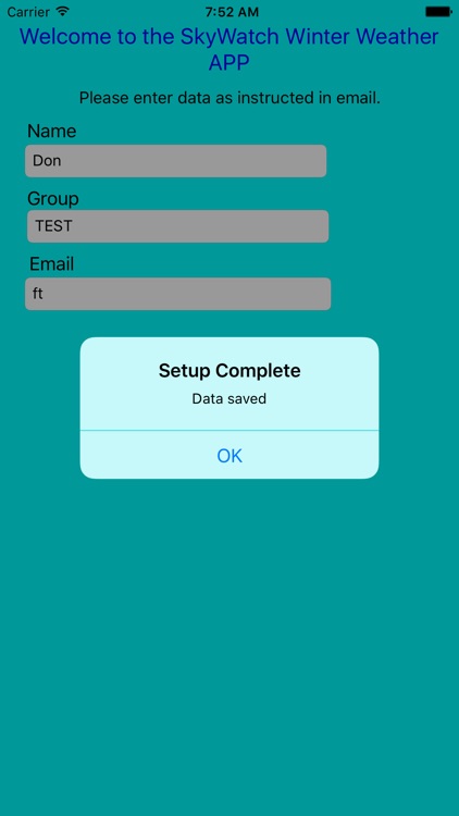 Skywatch Winter Weather