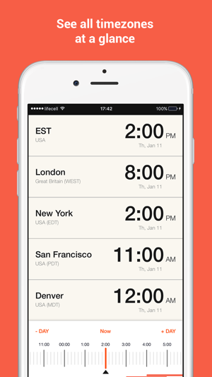 TimeSnap - Time Zone Converter, World Cl