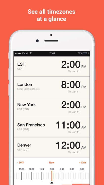 TimeSnap - Time Zone Converter, World Clock