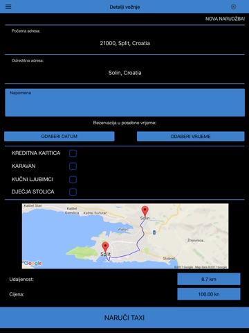 blueTAXI screenshot 3