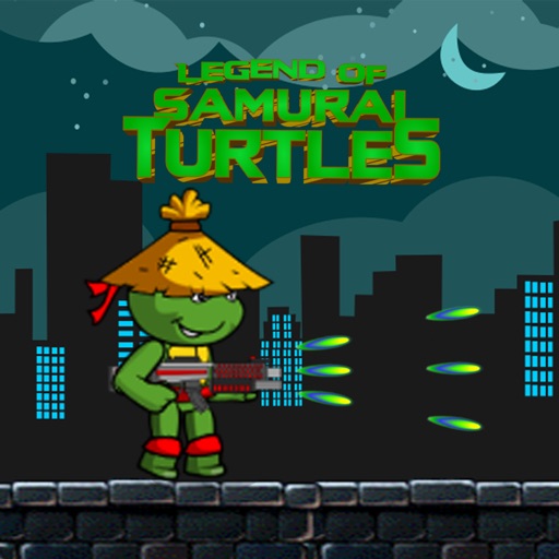 Samurai Turtles Fight - Shadow Street Shooter Icon