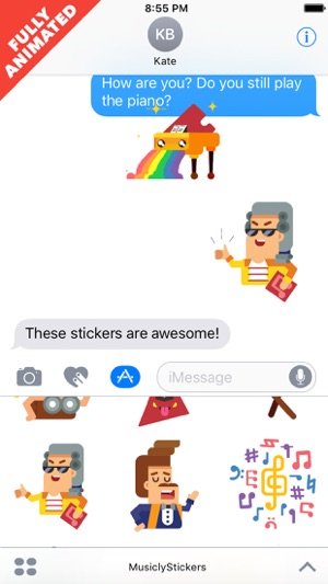 MusicLuv - Animated Music Stickers(圖3)-速報App