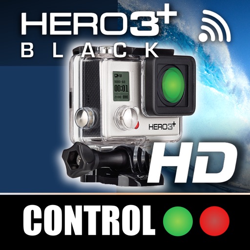 Remote Control for GoPro Hero 3+ Black Icon