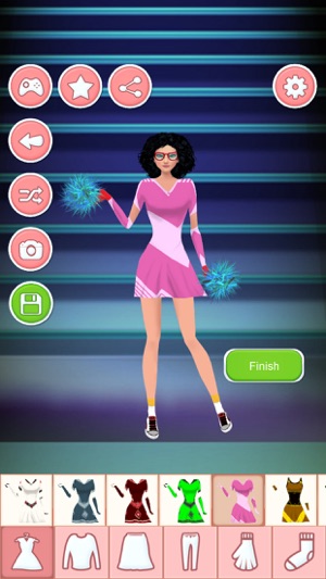 Cheerleader Dress Up - Fashion Makeover Games(圖5)-速報App