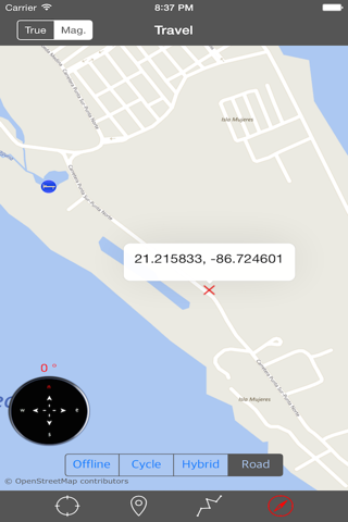 ISLAS MUJERES – GPS Travel Map Offline Navigator screenshot 2
