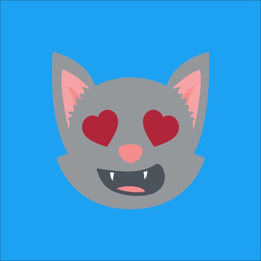 Cat + Kitty Emojis & Stickers - Cat Moji!