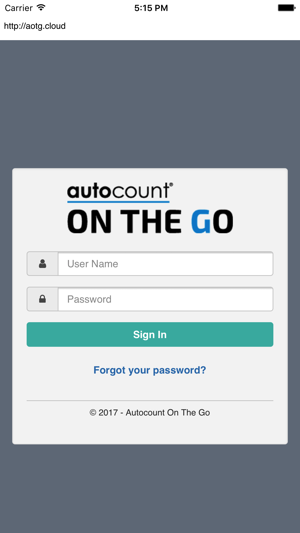 Autocount AOTG