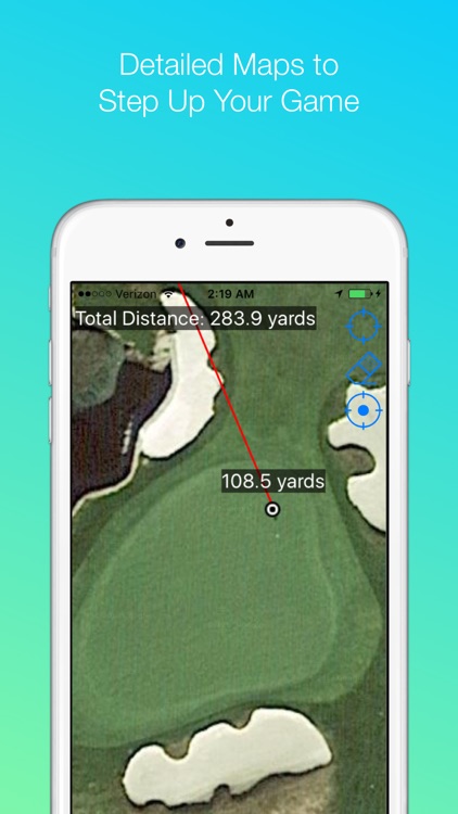 Golf GPS Range Finder Simple