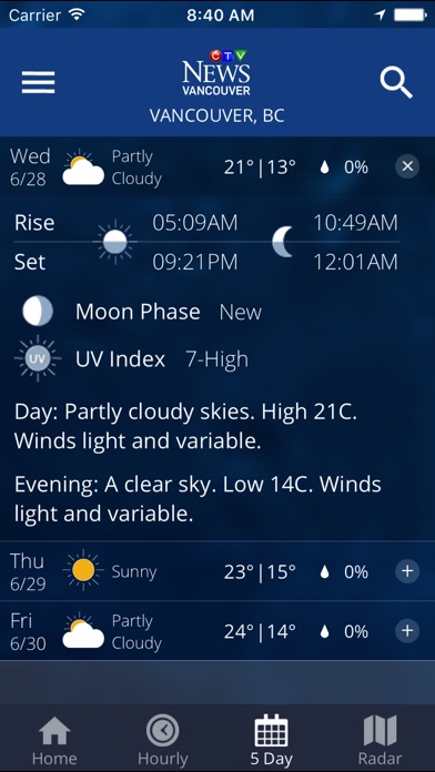 Weather Watch by CTV Vancouver screenshot 4