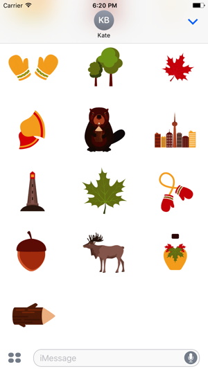 Animated I Love Canada Stickers(圖5)-速報App