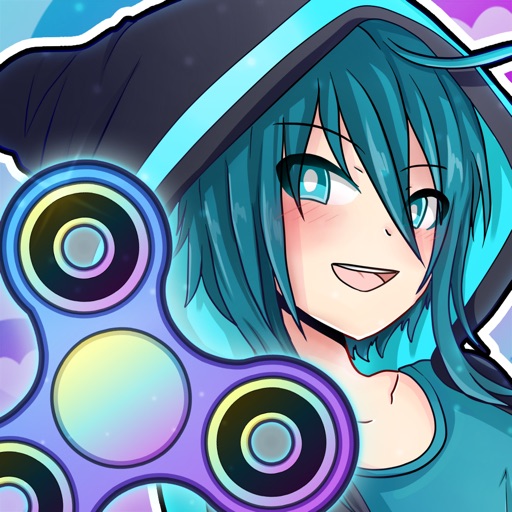 Disc jockey Anime Fidget Spinner Battle Remix Song, Anime transparent  background PNG clipart | HiClipart