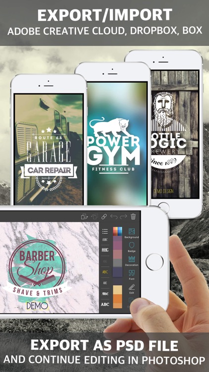 Vintage Design Logo Maker - Poster & Logo Creator