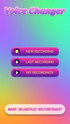 Voice Changer Sound Effects & Funny Prank Recorder Captura de tela 1