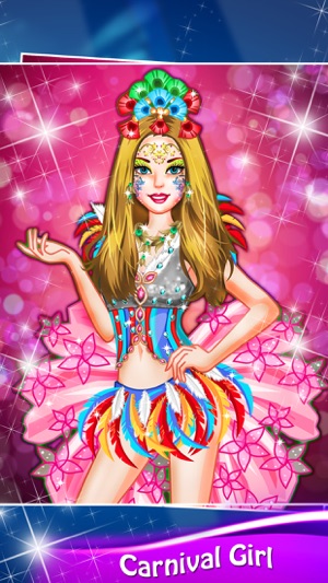 Carnival Girl - Makeover And Salon Games