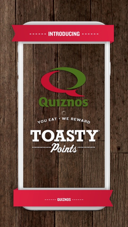 Quiznos Toasty Points
