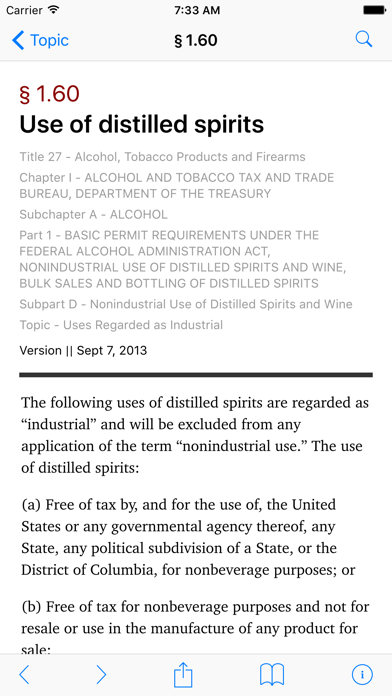 How to cancel & delete 27 CFR - Alcohol, Tobacco Products and Firearms from iphone & ipad 2