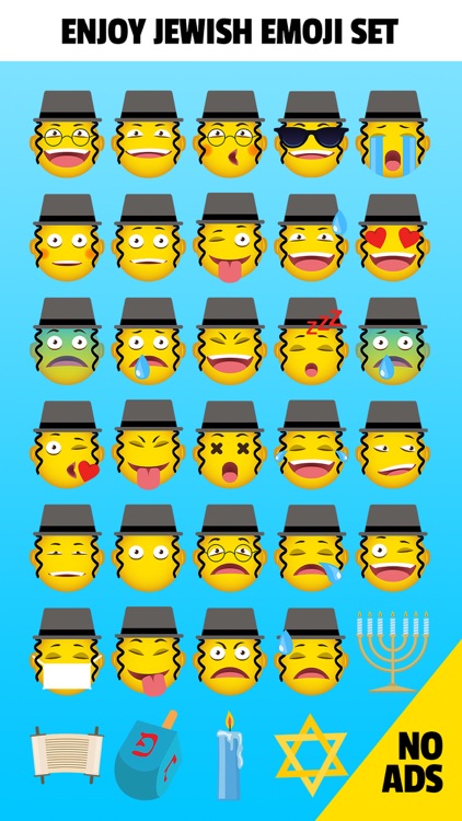 JEWISHMOJI - Jewish Emoji Stickers App