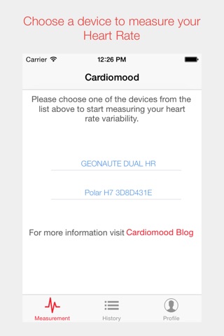CardioMood - heart rate variability expert tool screenshot 4