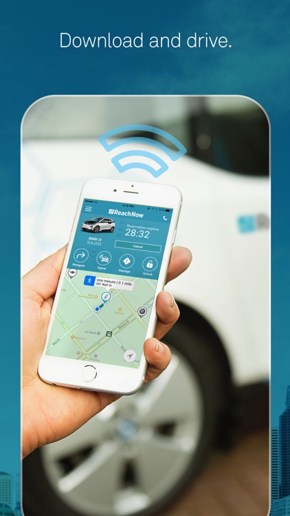 ReachNow CarSharing by BMW, BMW i, MINI screenshot-4