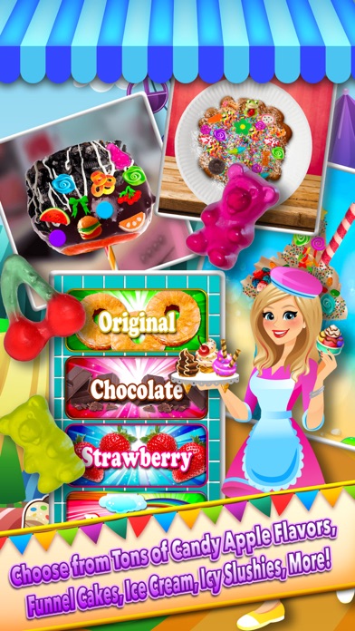 How to cancel & delete Theme Park Fair Food Maker Candy Dessert Cook Game from iphone & ipad 2