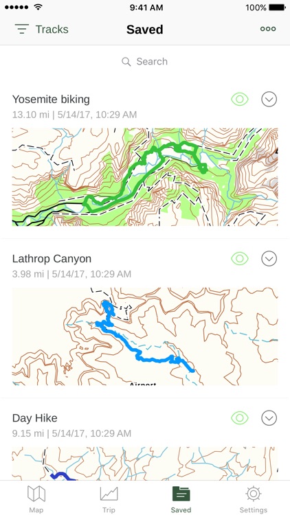 Gaia GPS: Topo Maps and Hiking Trails screenshot-3